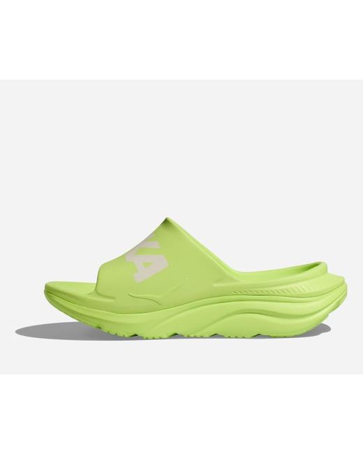 Hoka One One Green Ora Athletic Slide