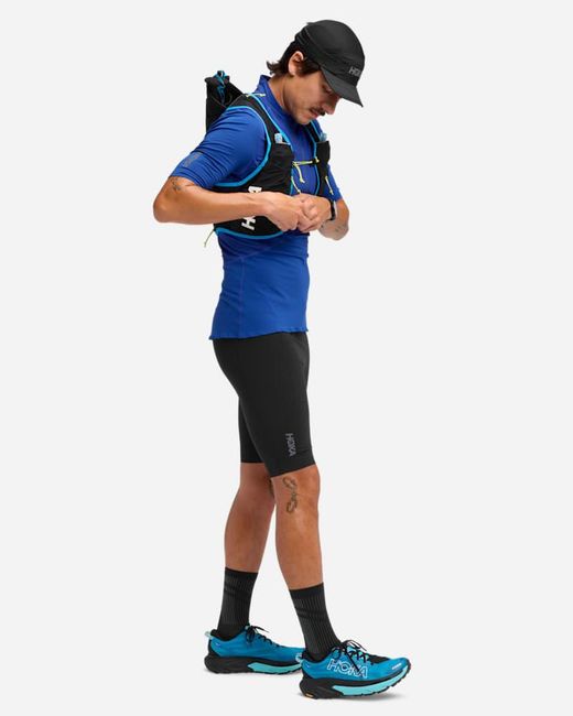 Hoka One One Blue Skybreeze Half Tight for men