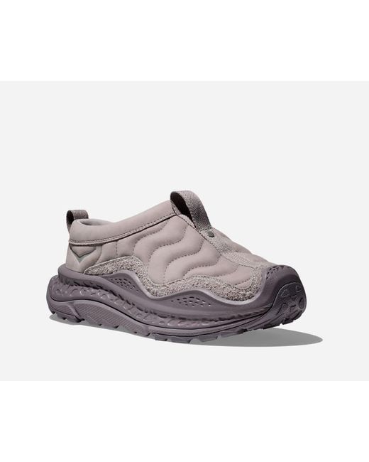 Hoka One One Gray Elite Terrain System Ora Primo Lifestyle Shoes