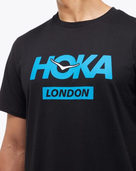 Hoka One One Blue London City T-shirt for men