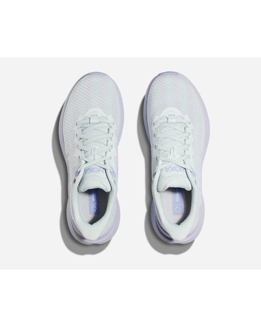 Hoka One One White Solimar Schuhe für Damen in Illusion/Ether Größe 38 | Training Und Gym