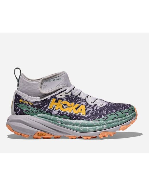 Hoka One One Blue Speedgoat 6 Mid Gore-tex Trail Shoes