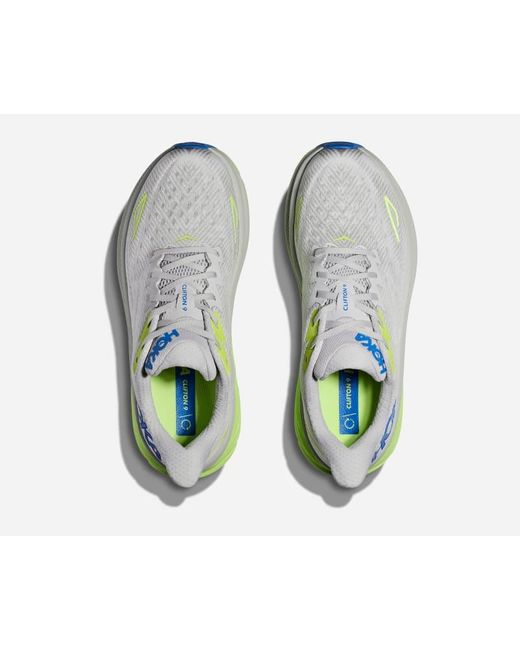 Clifton 9 Chaussures Pour Homme En Taille Hoka One One pour homme en coloris Green