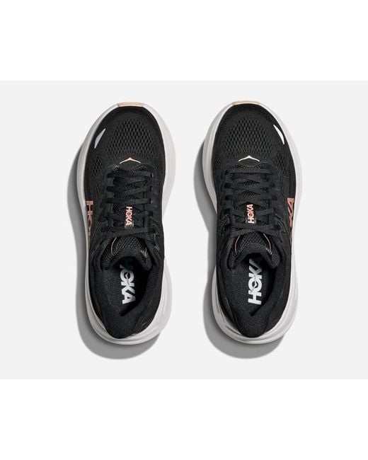 Hoka One One Black Bondi 9 Road Running Shoes