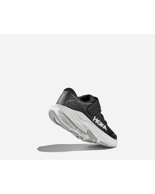 Hoka One One Black Kid's Rincon 4 Road Running Shoes