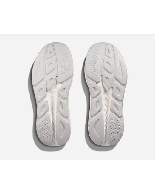 Hoka One One White Rincon 4 Road Running Shoes for men