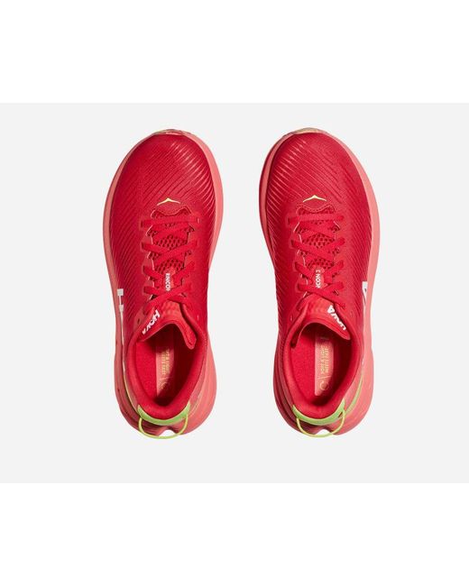 Rincon 3 Chaussures pour Femme en Cerise/Coral Taille 36 2/3 | Route Hoka One One en coloris Red