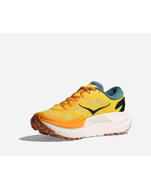 Hoka One One Yellow Mafate X Trail Shoes for men