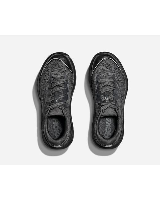 Hoka One One Black Kid's Rincon 4 Road Running Shoes