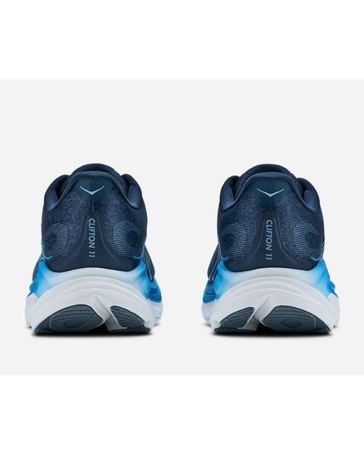 Hoka One One Blue Clifton 11 Road Running Shoes for men