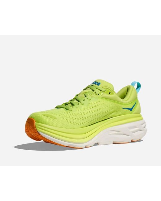 Hoka One One Yellow Bondi 8 Road Running Shoes for men