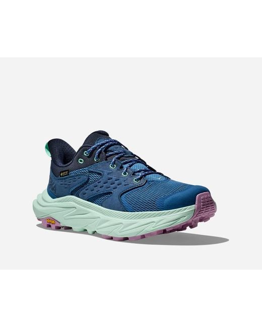 Hoka One One Blue Anacapa 2 Low Gore-tex Hiking Shoes