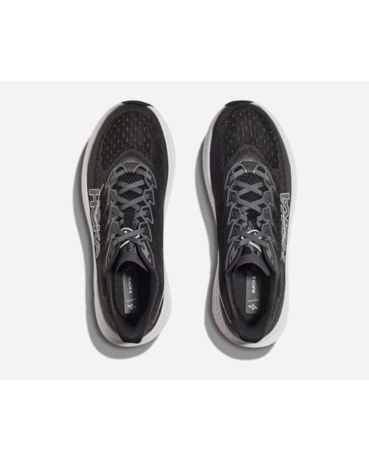 Hoka One One Black Mach 6 Road Running Shoes for men