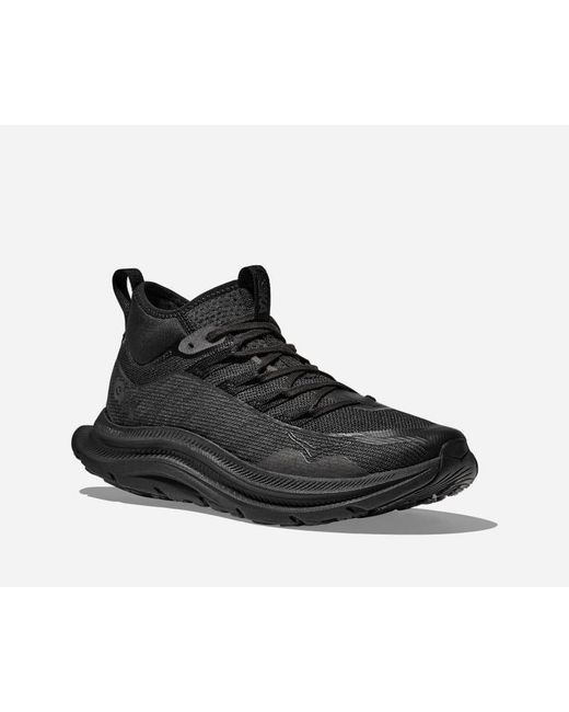 Hoka One One Black Kawana Mid Lifestyle Shoes for men