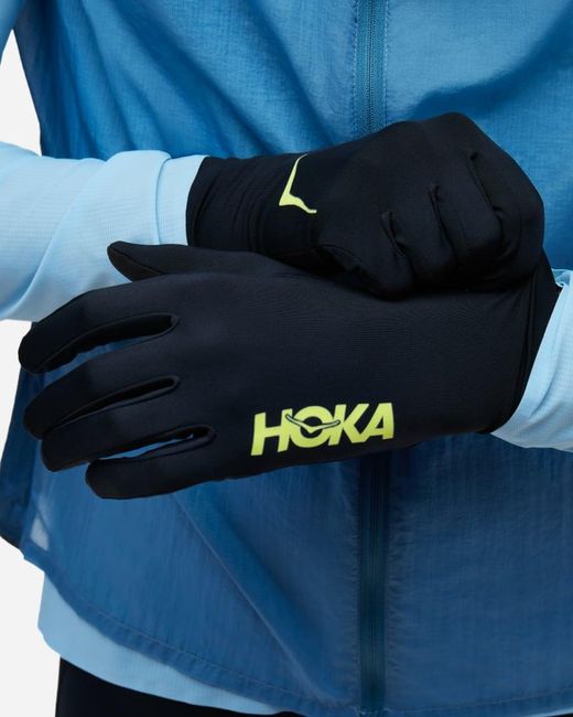 Hoka One One Black Airolite Run Gloves