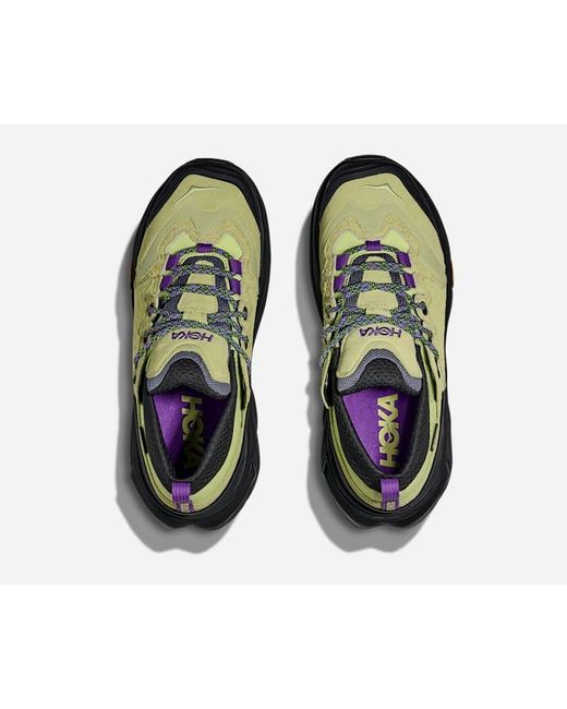 Hoka One One Blue Elite Terrain System Kaha 3 Low Gore-tex Hiking Shoes