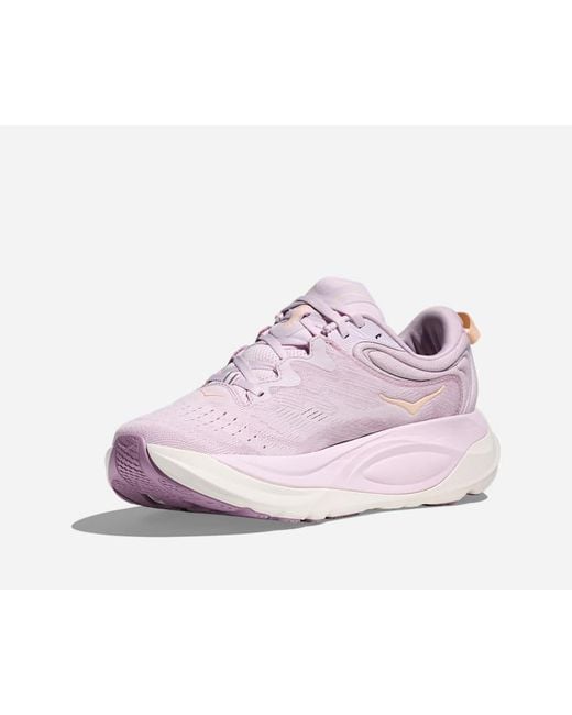 Hoka One One Purple Gaviota 6 Road Running Shoes