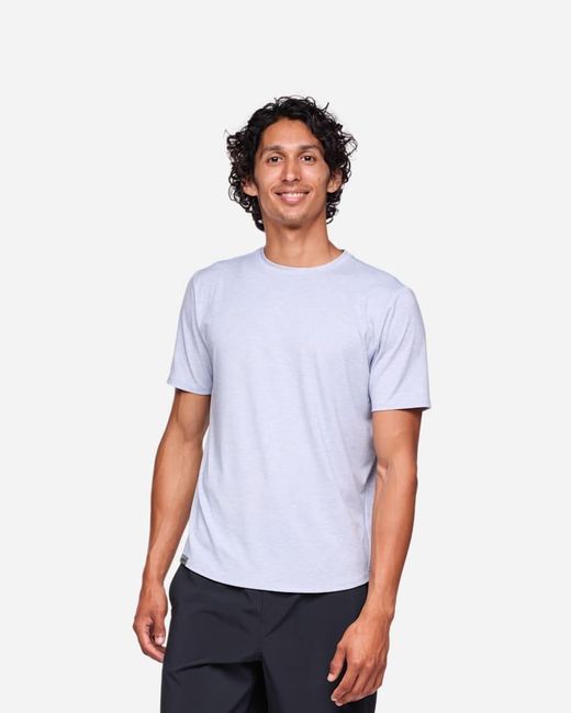 Hoka One One White Essential T-shirt for men