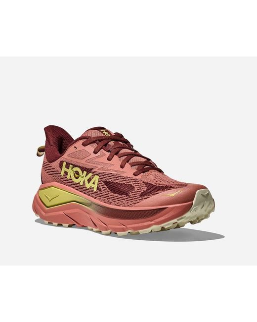 Hoka One One Red Challenger 8 Road Running Shoes