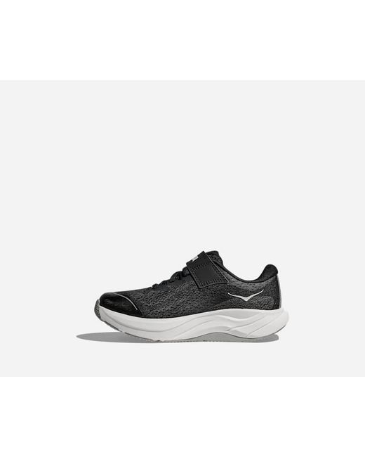 Hoka One One Black Kid's Rincon 4 Road Running Shoes
