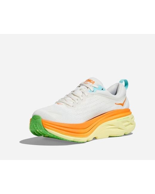 Hoka One One Yellow Bondi 8 Road Running Shoes for men