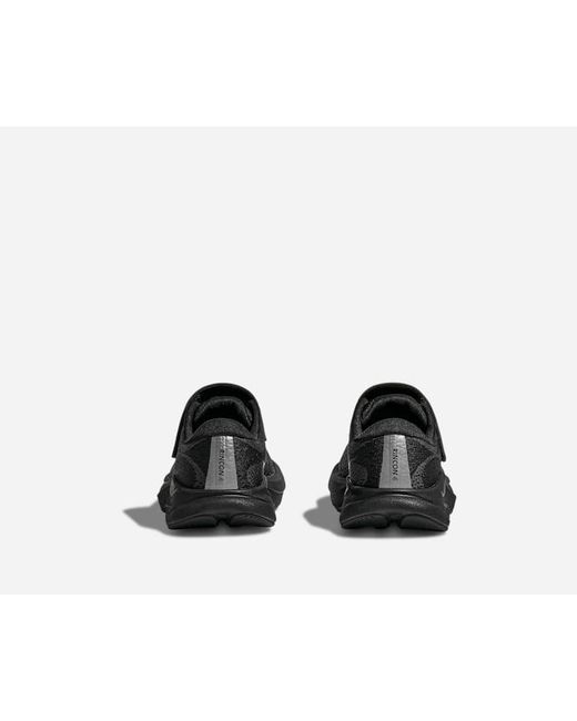 Hoka One One Black Kid's Rincon 4 Road Running Shoes
