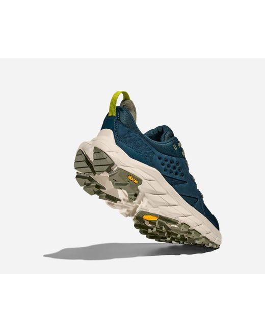 Hoka One One Anacapa Breeze Low Schuhe für Herren in Blue Twilight/Oat Milk Größe 47 1/3 | Wandern für Herren