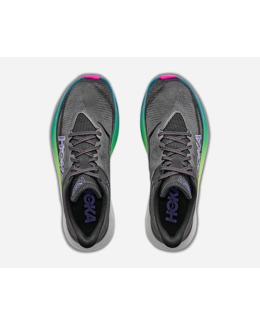 Hoka One One Blue Rocket X 3 Race Shoes