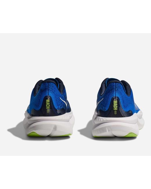 Hoka One One Mach 6 Schuhe für Herren in Electric Cobalt/Varsity Navy Größe 40 2/3 | Straße in Blue für Herren
