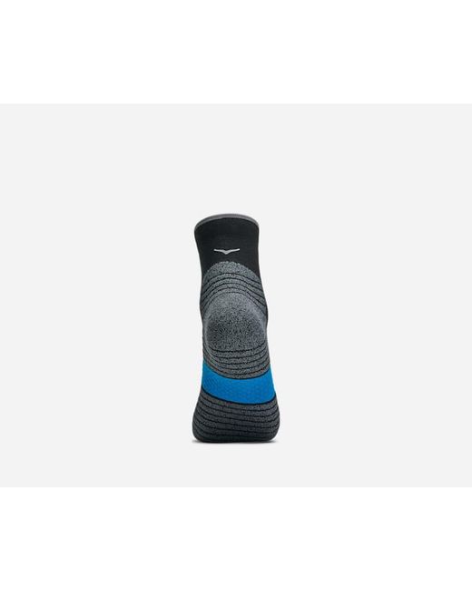 Hoka One One Blue Quarter Run Sock 3-pack