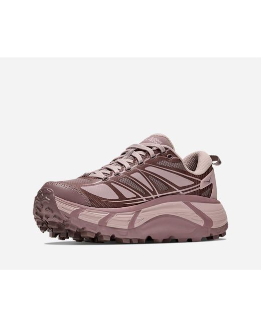 Hoka One One Pink Mafate Speed 2 Lifestyle Shoes