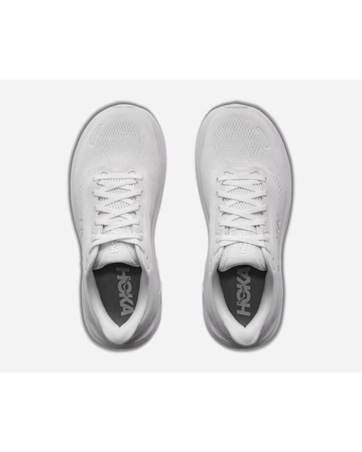 Hoka One One White Clifton 11 Road Running Shoes