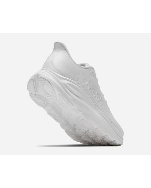 Hoka One One White Clifton 11 Road Running Shoes