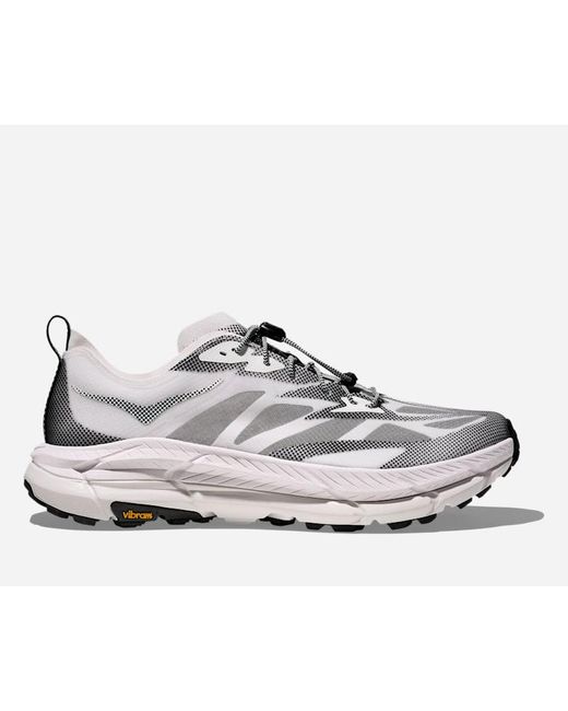 Hoka One One White Stealth/tech Mafate Speed 4 Lite Lifestyle Shoes