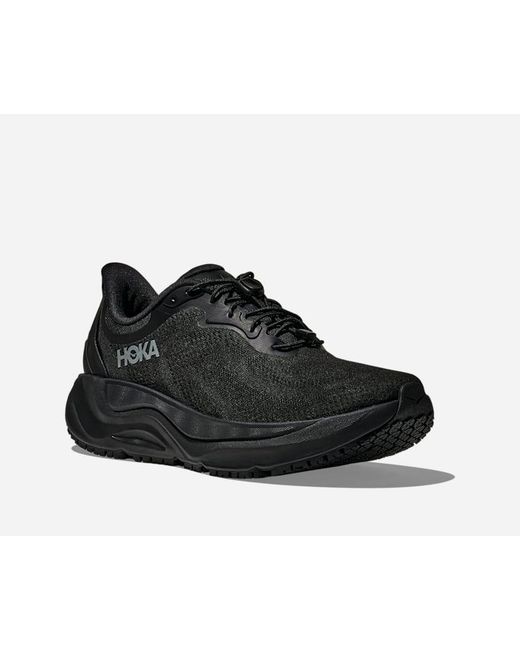 Hoka One One Black Arahi Sr Walking Shoes