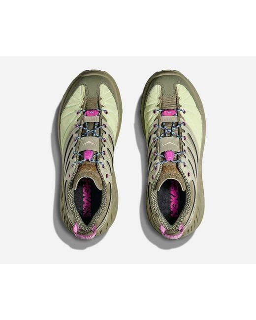Hoka One One Green Elite Terrain System Stinson Evo Og Lifestyle Shoes