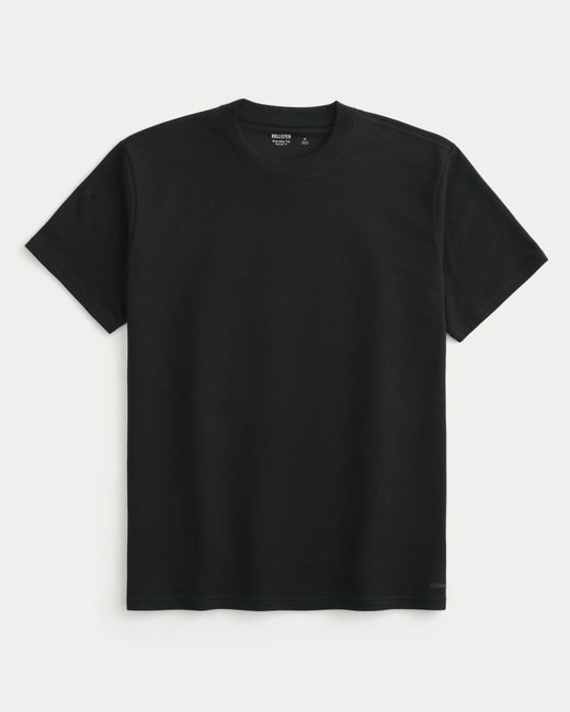 Hollister Black Relaxed Everyday Tee for men
