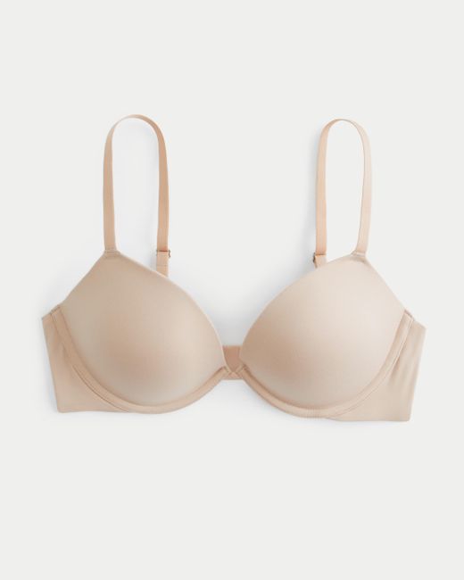 Hollister Natural Gilly Hicks Bare Comfort Push-up Plunge Bra