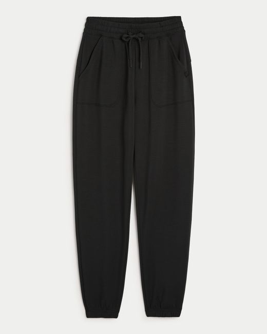 Hollister Black Gilly Hicks Active Cooldown Joggers