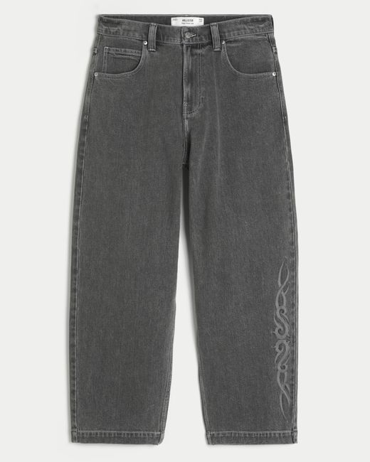 Black jeans hollister mens discount