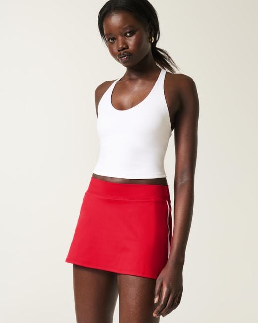 Hollister Gilly Hicks Active Recharge A-line Skortie in Red | Lyst UK