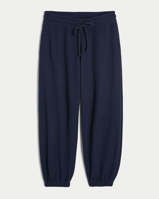 Hollister Blue Gilly Hicks Relaxed Waffle Joggers