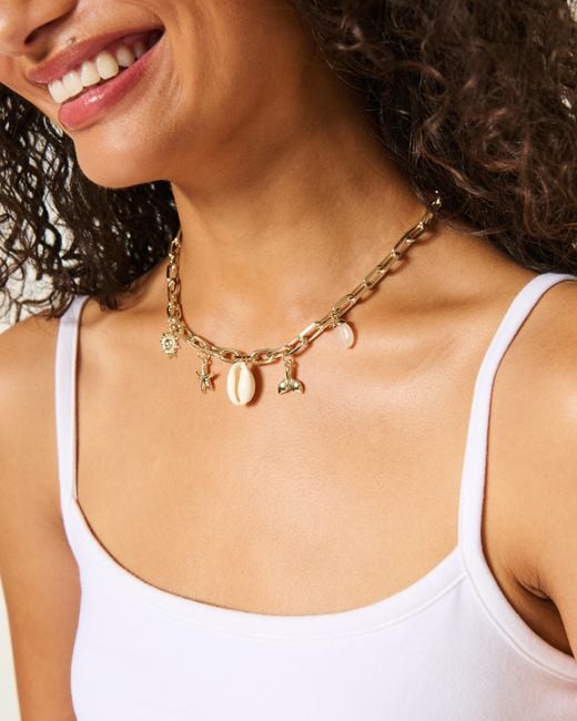 Hollister Natural Charm Necklace