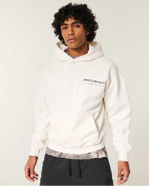 hollister-mclaren-formula-1-team-graphic-hoodie-in-white-for-men-lyst-uk
