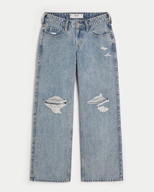 Low Rise Basic Boyfriend Jeans Hollister Hollister Low-Rise - Main Image