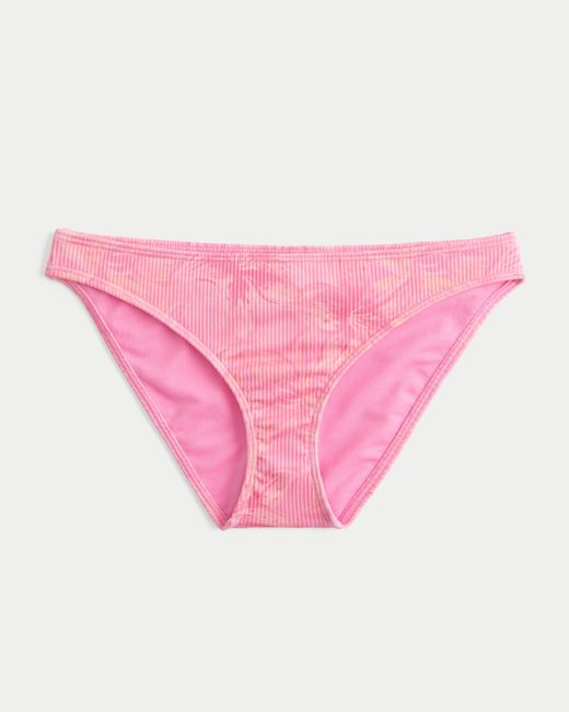 Hollister Pink Rib Bikini Bottom