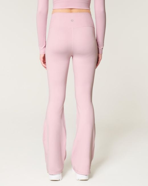 Hollister Pink Gilly Hicks Active Recharge Flare Leggings
