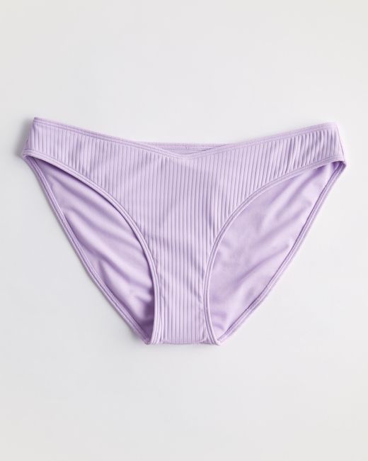 Hollister Gilly Hicks Ribbed Bikini Bottom in Purple | Lyst UK