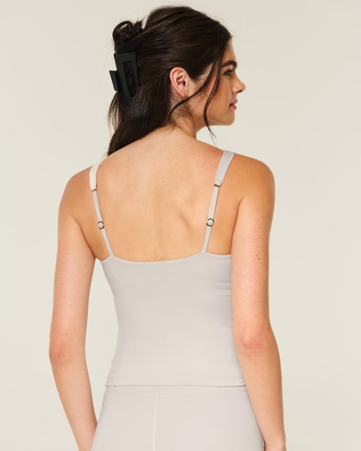 Hollister Gray Gilly Hicks Active Recharge Sweetheart Tank