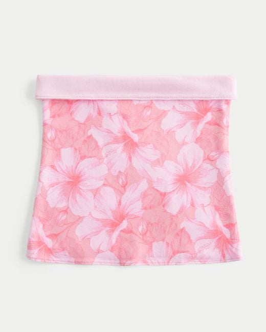 Hollister Pink Taylor Reversible Tube Top